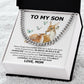 To My son  From Mom