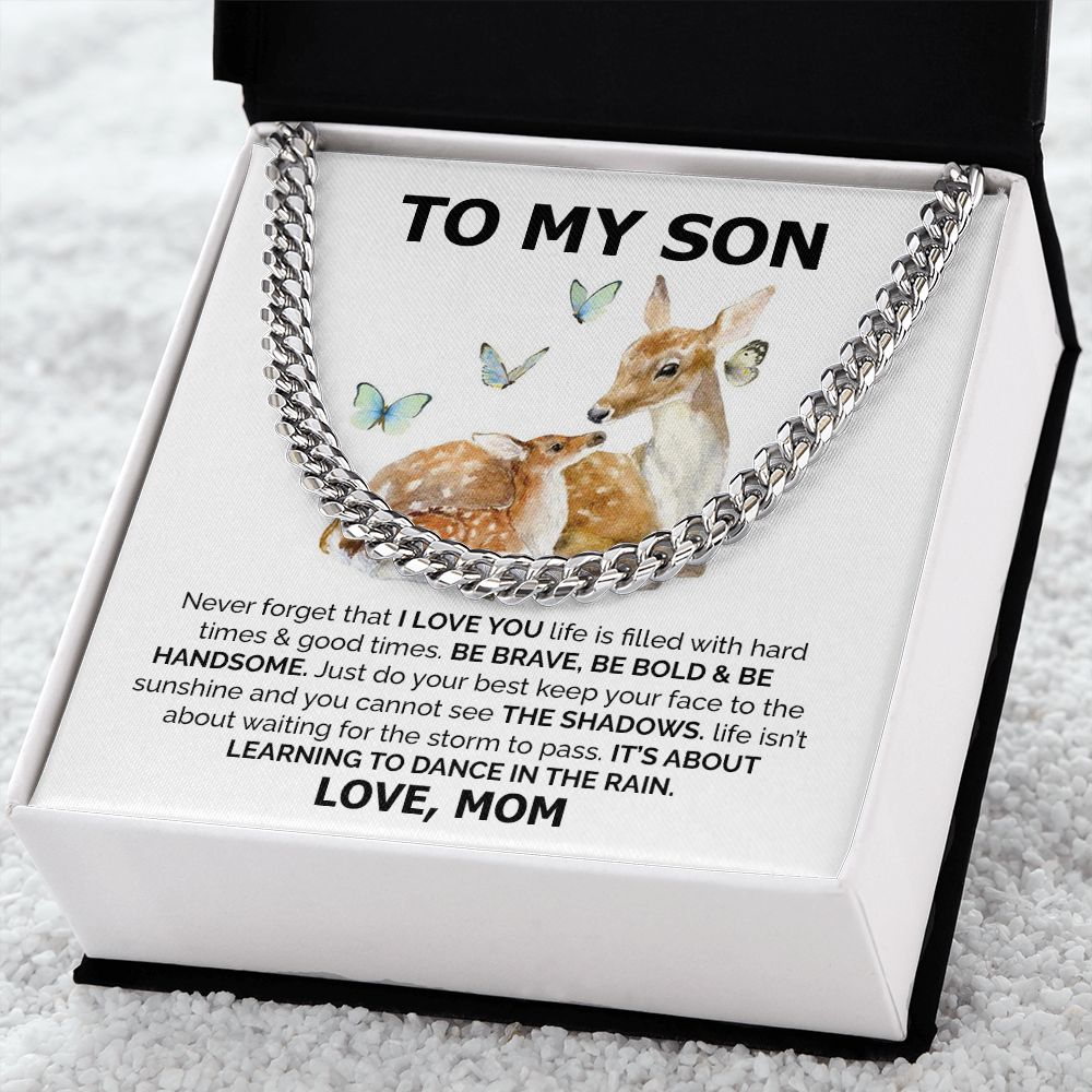 To My son  From Mom