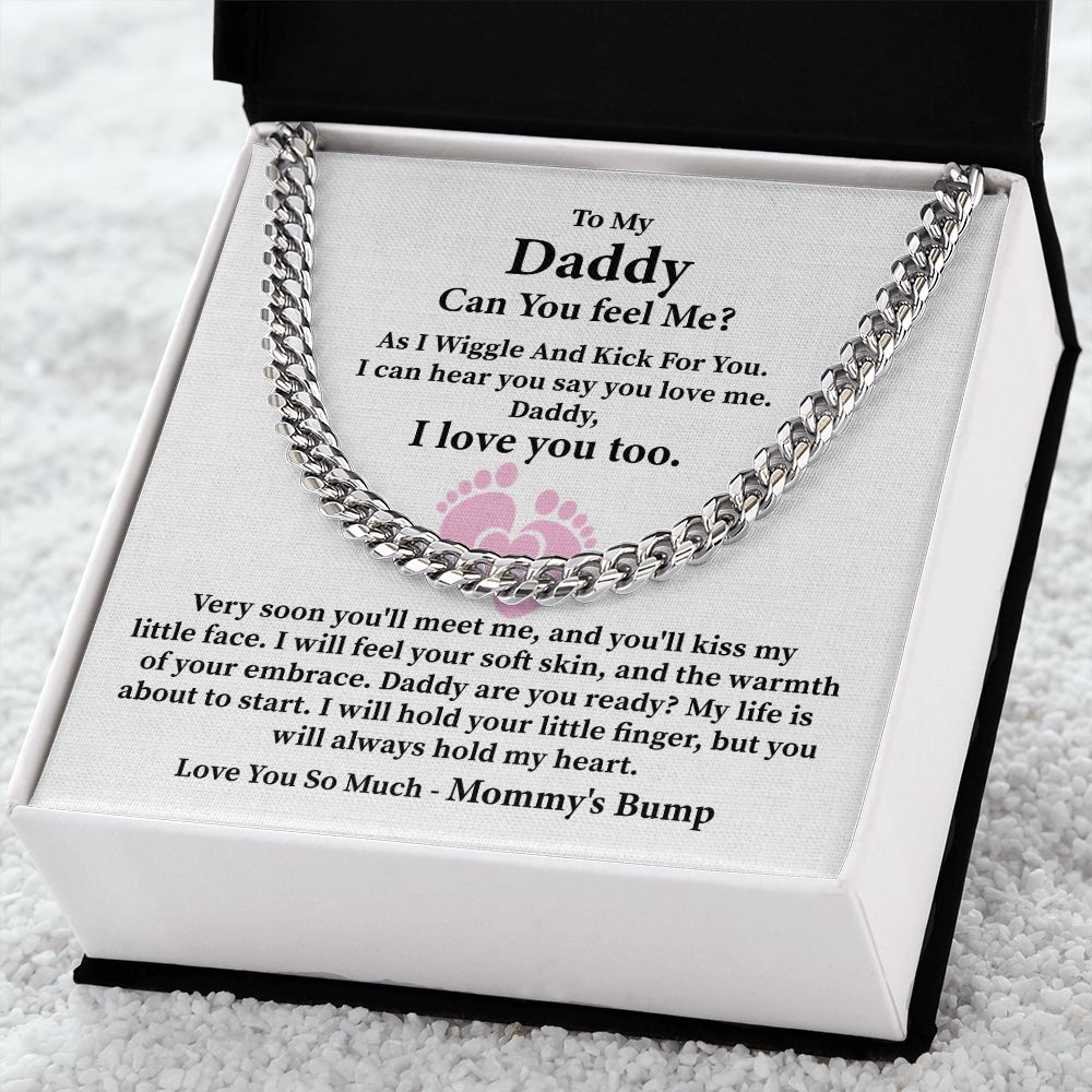 To My Daddy I Will Hold Your Little Finger, But You Will Always Hold My Heart, Love You So Much -Mommy's Bump