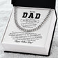 Father’s Day Cuban Chain Gift from Son or Daughter