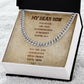 My Dear Son Your Crown Love Mom - Gift From Mom To Son's Birthday, Valentine's Day Present With Heartfelt Message Card