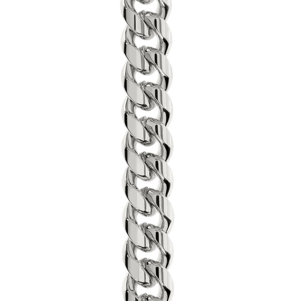My Dear Son Happy Birthday From Dad And Mom - Gift To Make Him Happy Stainless Steel Cuban Chain