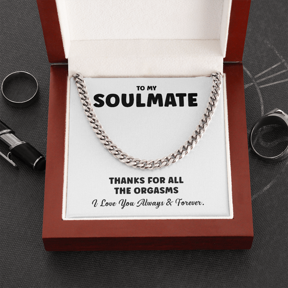 Funny Soulmate Gift for Him with Hilarious Message Card