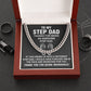 Stepdad Cuban Chain Necklace Gift With Heartfelt Note