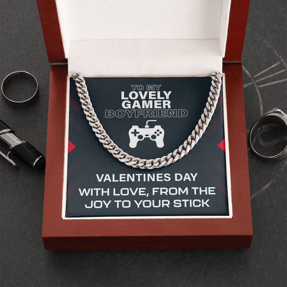 To My Lovely Gamer Valentines Day With love From The Joy To Your Stick