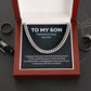 To My Son I Believe in you From Dad And Mom - Birthday Gifts For Him With Meaningful Message