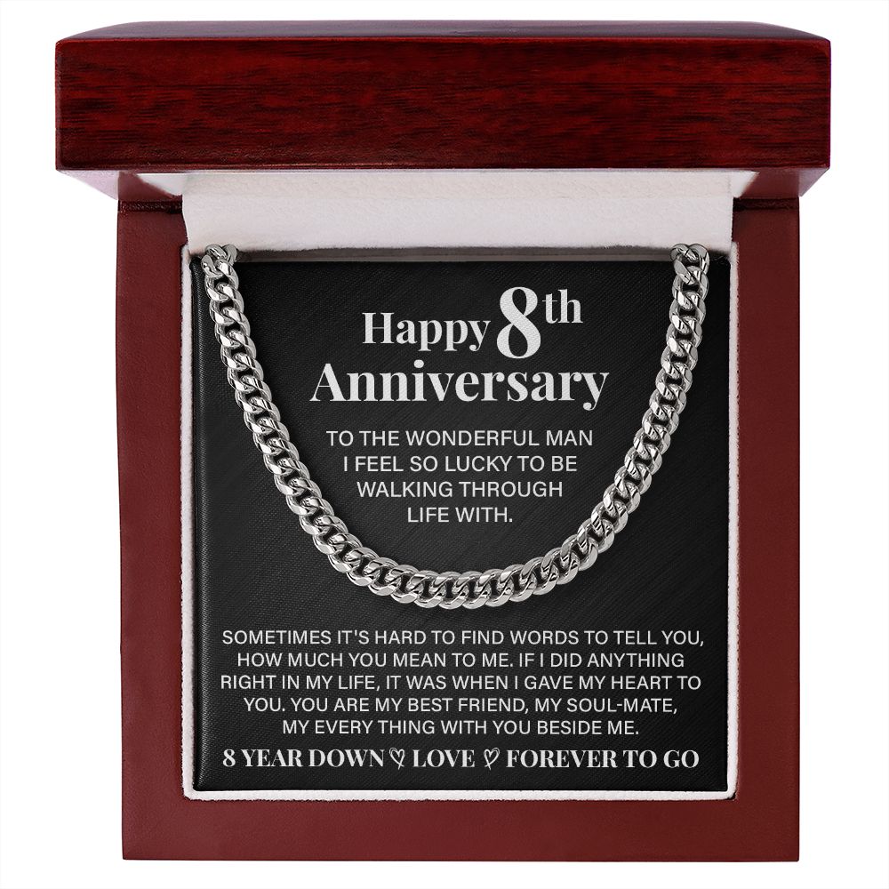 Happy 8th Anniversary To The Wonderful Man I Feel So Lucky To Be Walking Through Life With