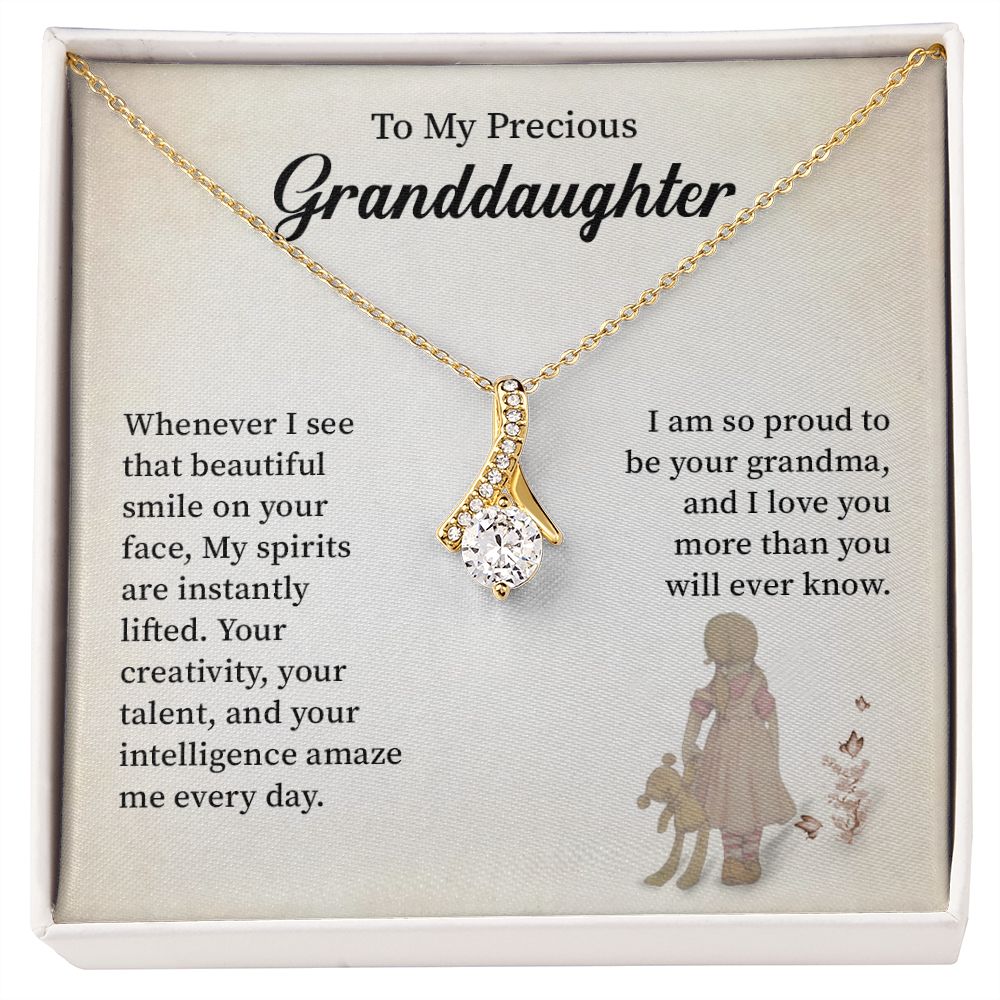 To My Precious granddaughter I Love You More Than You Will Ever Know