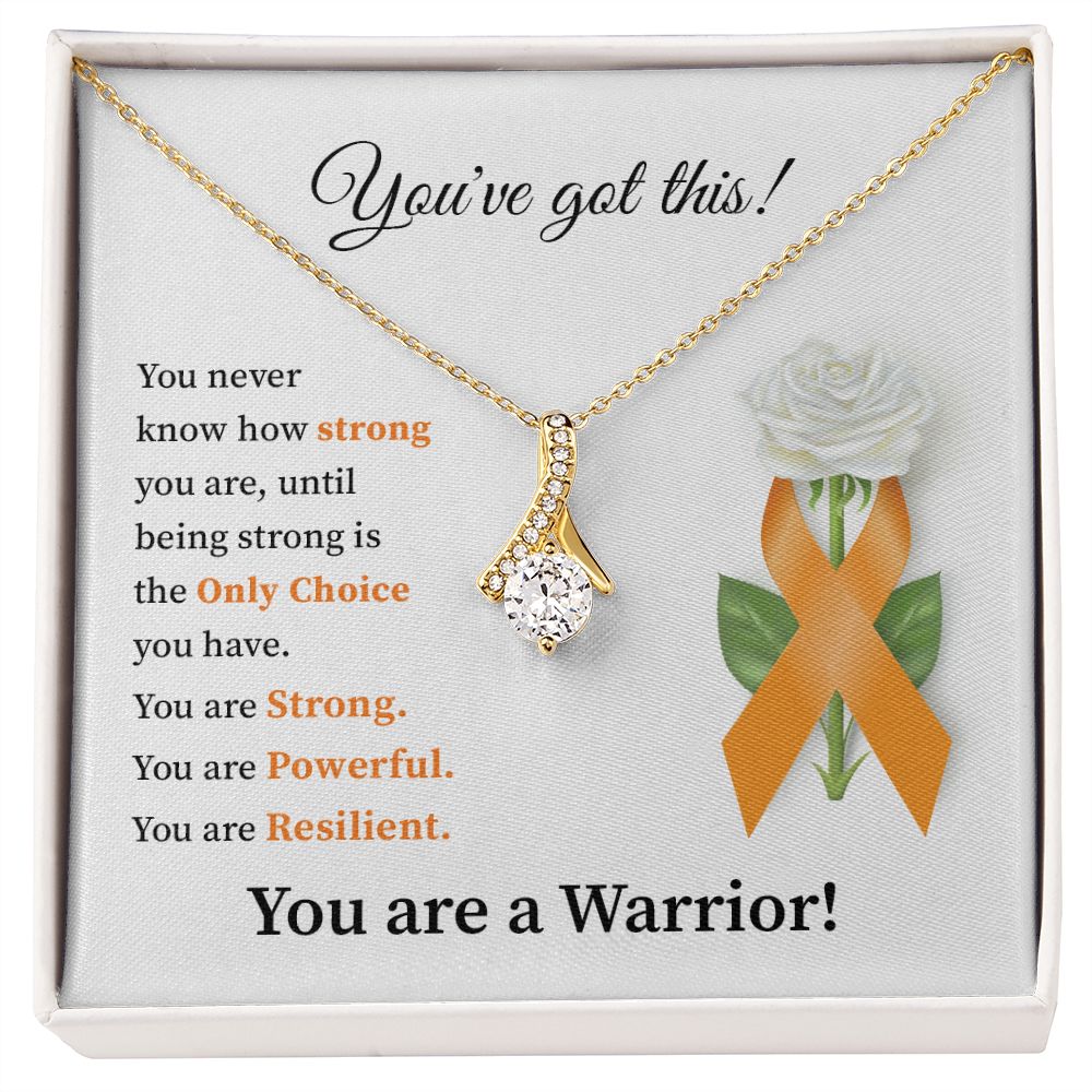 Leukemia Warrior - Amber Ribbon Awareness
