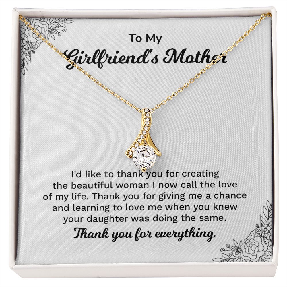 To My Girlfriend's Mother Thank you For Everything
