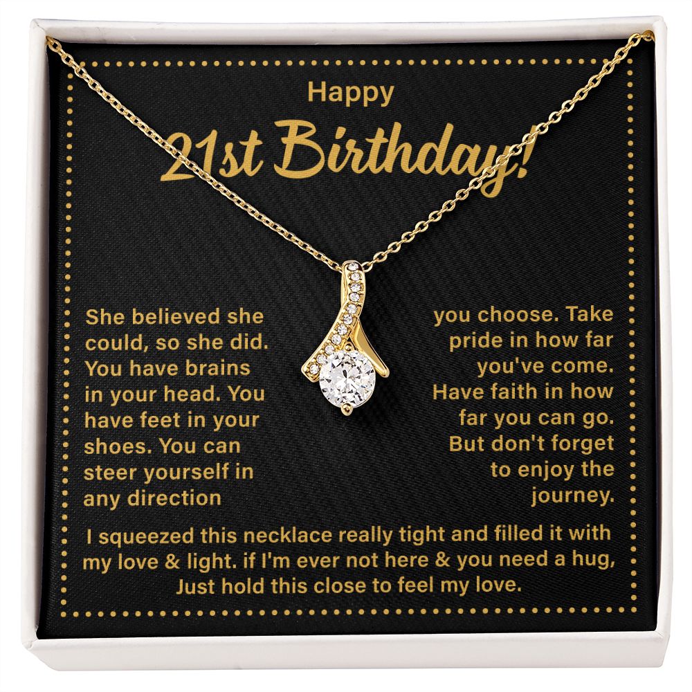 Happy 21th Birthday Just Hold This Close To Feel My Love