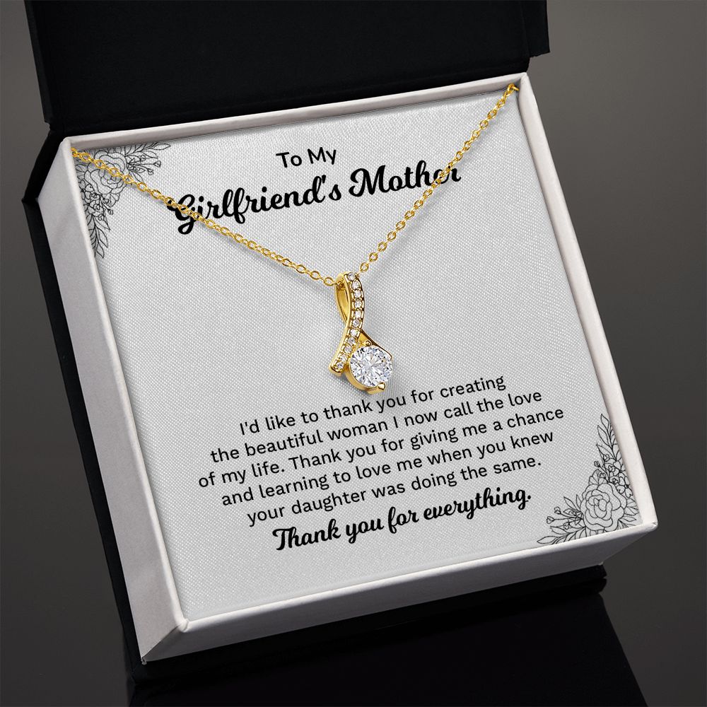 To My Girlfriend's Mother Thank you For Everything