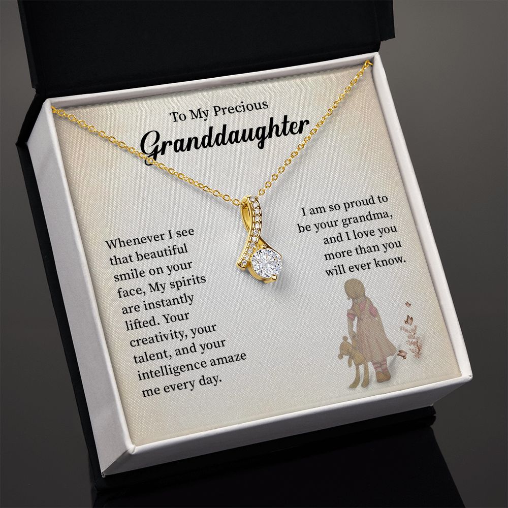 To My Precious granddaughter I Love You More Than You Will Ever Know