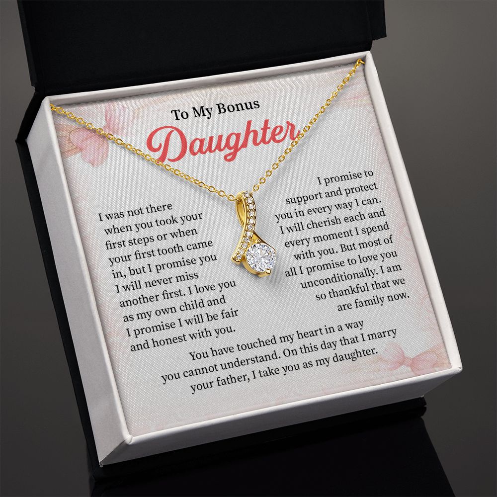 To My Bonus Daughter I Am So Thankful That We  Are Family Now