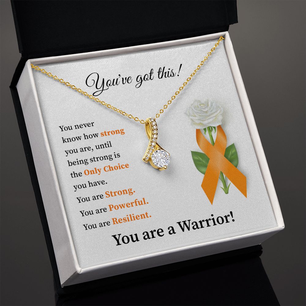 Leukemia Warrior - Amber Ribbon Awareness