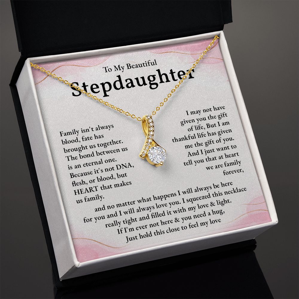 To My Step Daughter If I Ever Not Here & You Need A Hug, Just Hold This Close To Feel My Love