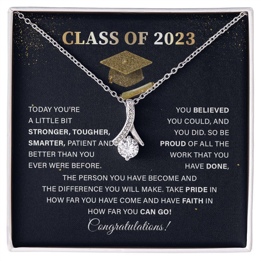 Class of 2023 Triumph: Graduation Commemorative Necklace
