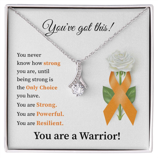 Leukemia Warrior - Amber Ribbon Awareness