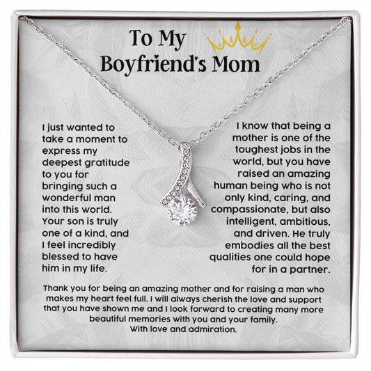 To My Boyfriend Mom Thank you being an amazing mother