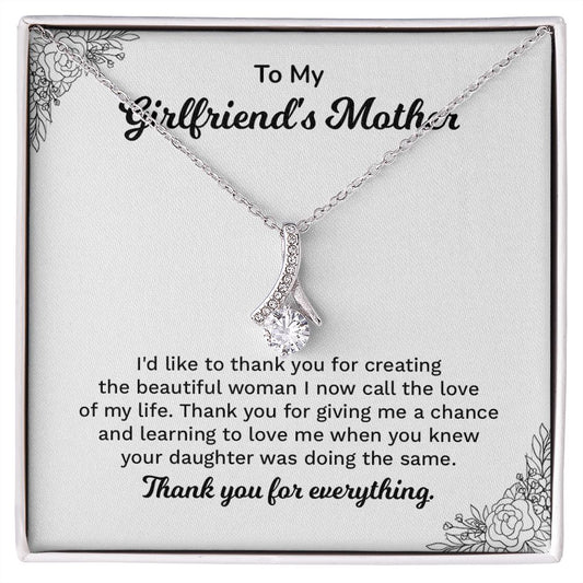 To My Girlfriend's Mother Thank you For Everything