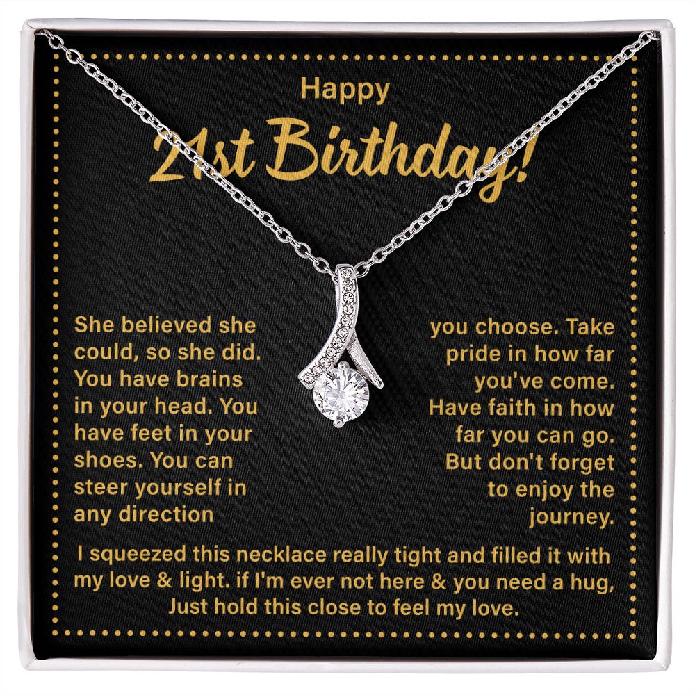 Happy 21th Birthday Just Hold This Close To Feel My Love