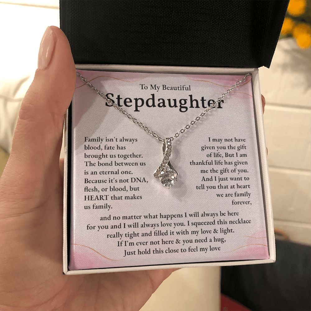To My Step Daughter If I Ever Not Here & You Need A Hug, Just Hold This Close To Feel My Love