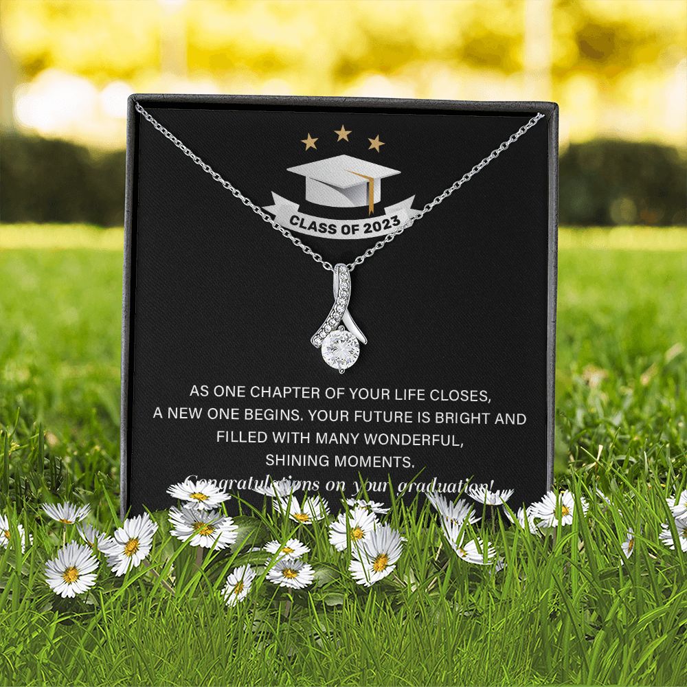 Class of 2023 Graduation Necklace - Commemorate Your Success with Elegance