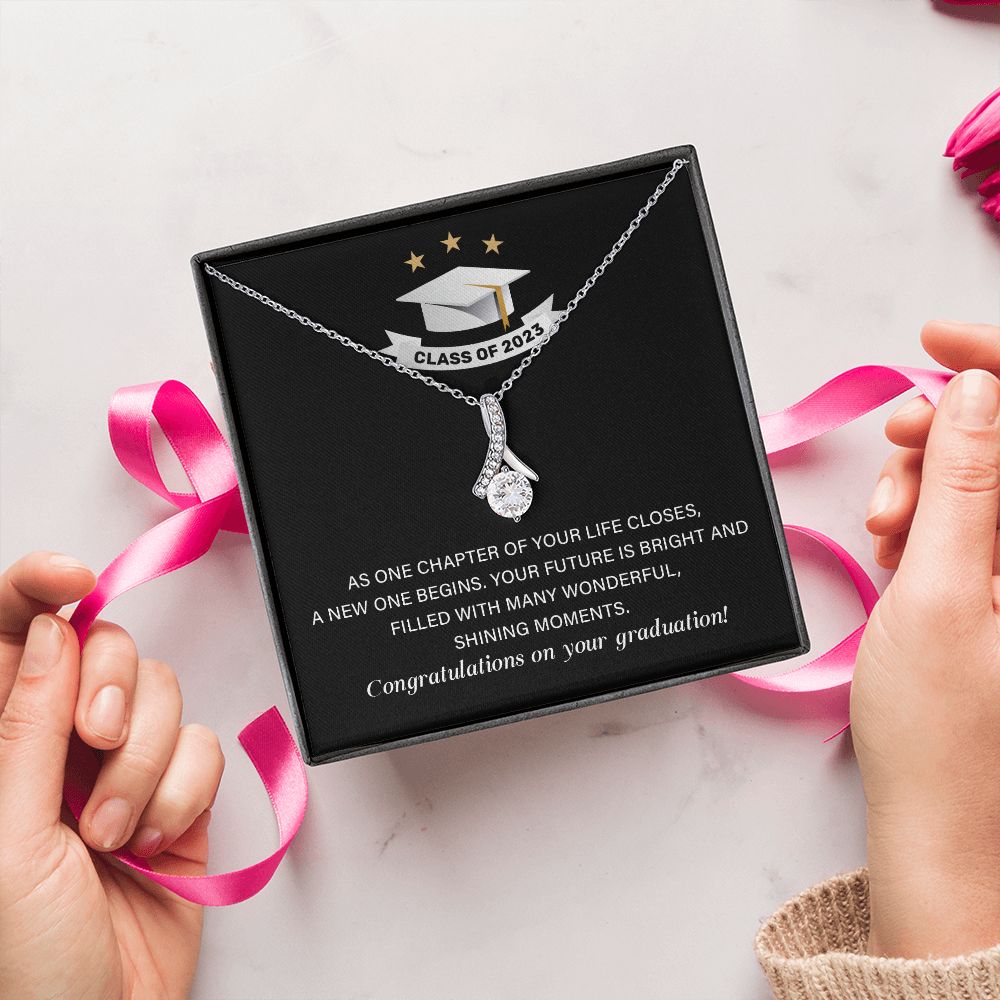 Class of 2023 Graduation Necklace - Commemorate Your Success with Elegance