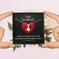 Sweetheart Necklace Gift with Deep Love Message