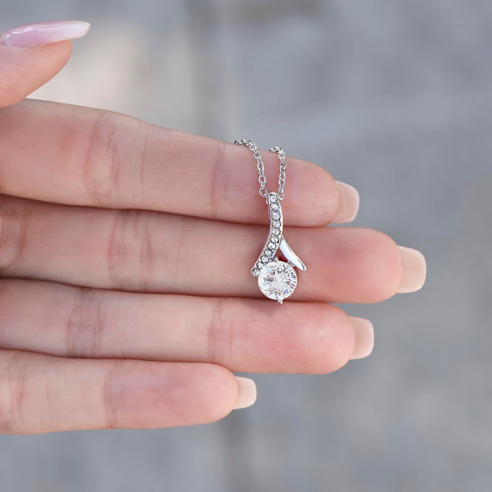 Marine Necklace Gift to Love with Patriotic Message