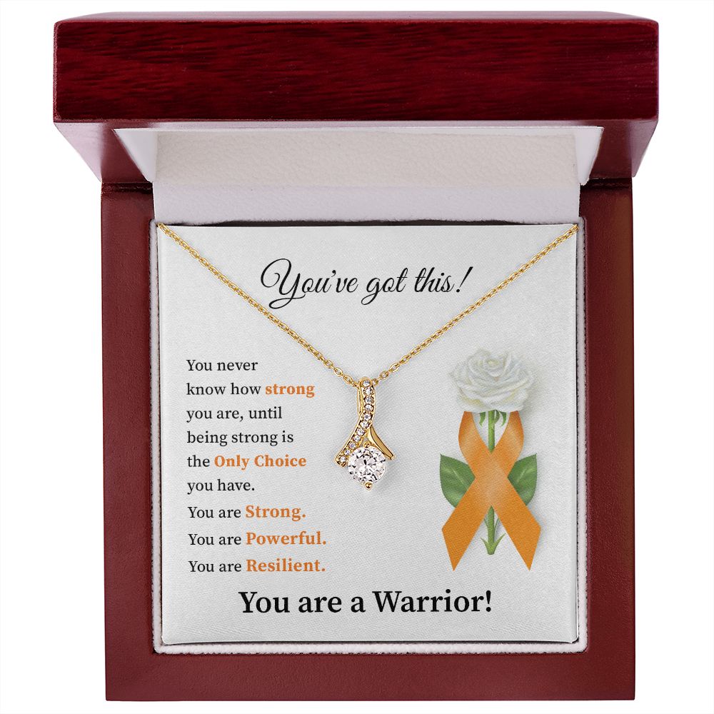 Leukemia Warrior - Amber Ribbon Awareness