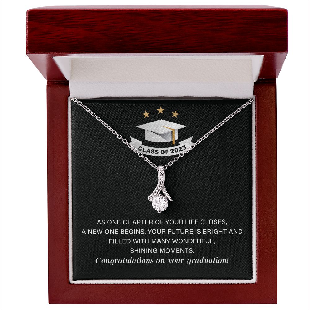 Class of 2023 Graduation Necklace - Commemorate Your Success with Elegance