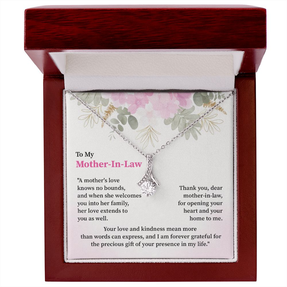 To My Mother In Law I Am Forever Grate For The Precious Gift Of Your presence In My Life