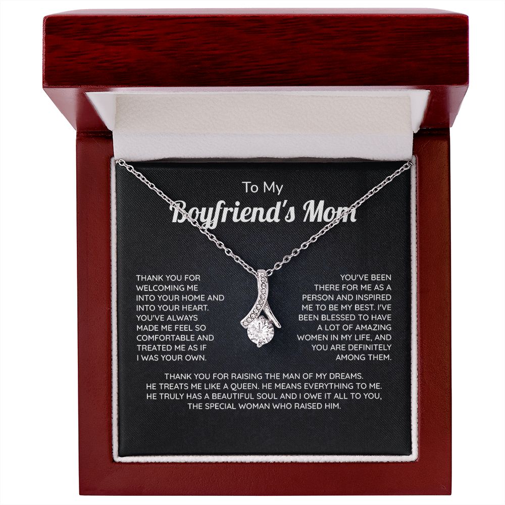 To My Boyfriend's Mom The Special Thank You For Raising The Man Of My Dream