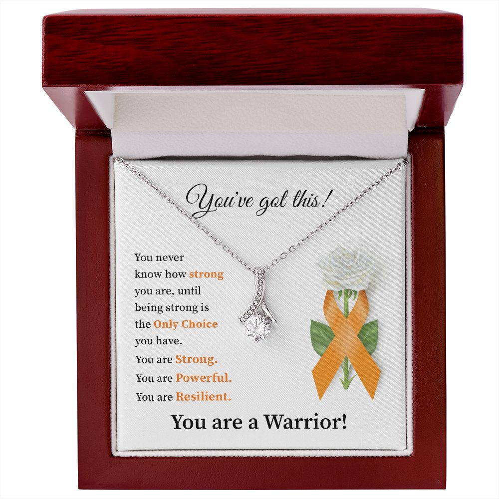 Leukemia Warrior - Amber Ribbon Awareness