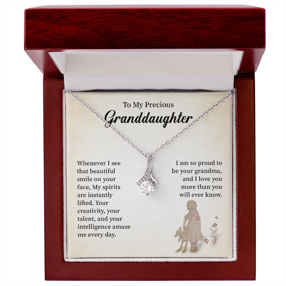 To My Precious granddaughter I Love You More Than You Will Ever Know