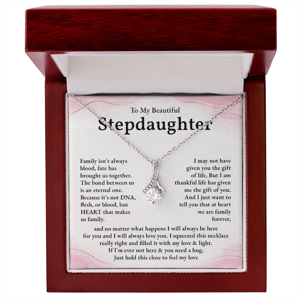To My Step Daughter If I Ever Not Here & You Need A Hug, Just Hold This Close To Feel My Love
