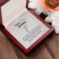 13th Birthday Necklace Gift with Inspirational Card