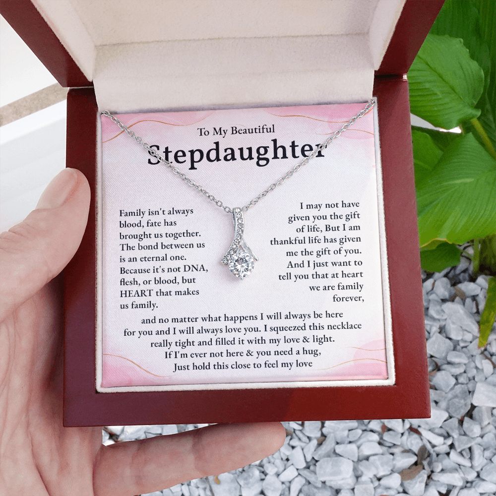 To My Step Daughter If I Ever Not Here & You Need A Hug, Just Hold This Close To Feel My Love