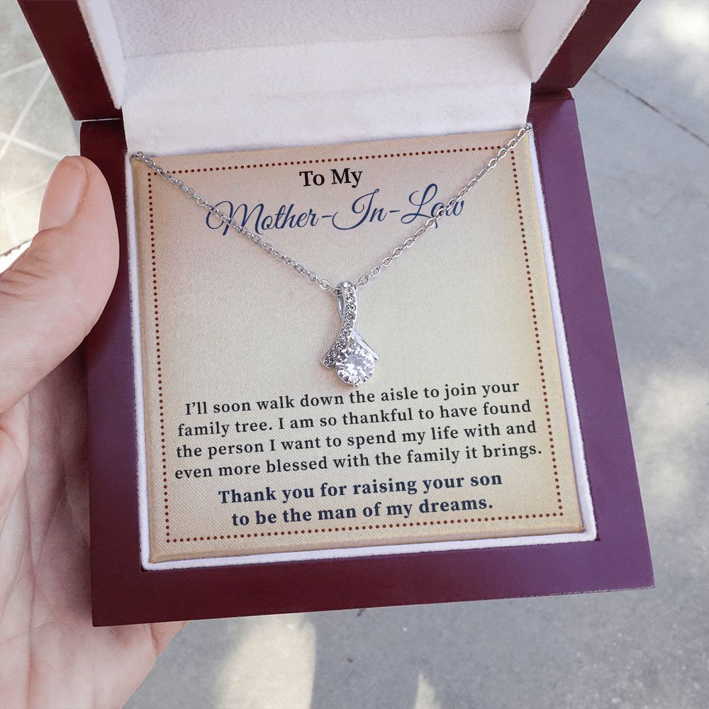 To My Mother-In-Law I'll Soon Walk Down The Aisle To Join Your Family Tree