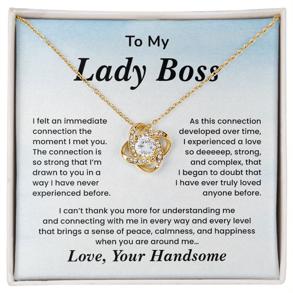 To My Lady Boss I Experienced A love So Deep, Strong And Complex