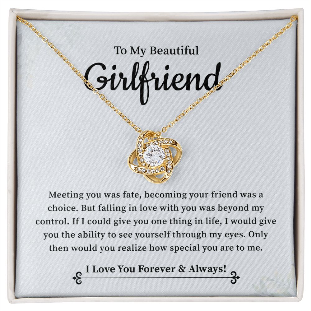 To My Beautiful Girlfriend I Love You Forever From Boyfriend