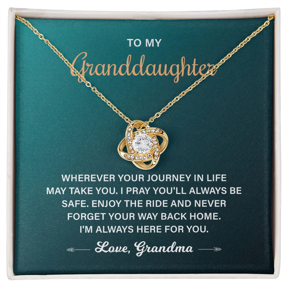 To My Granddaughter Wherever Your Journey In Life May Take You