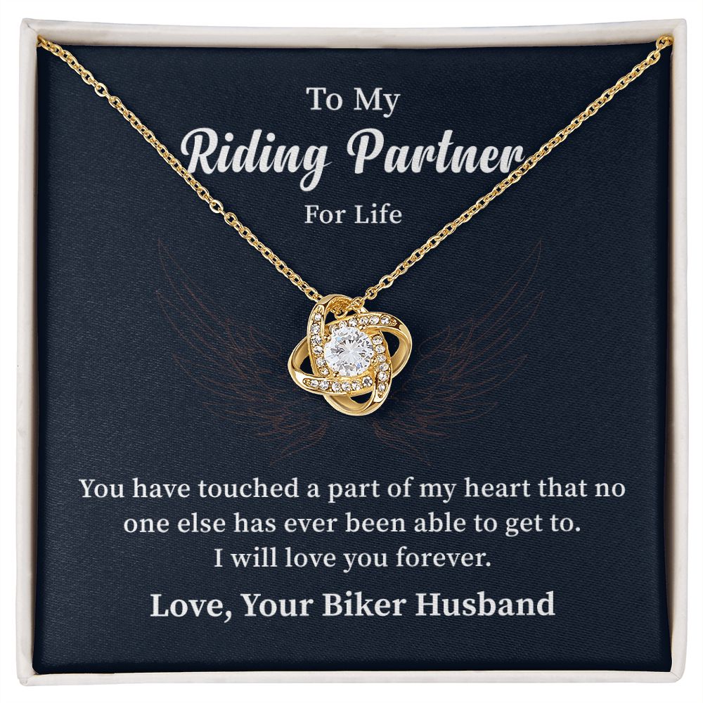 To My Riding Partner For Life I Will Love You Forever