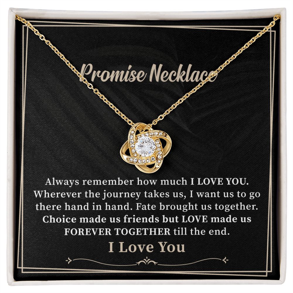 Promise Necklace I Love You
