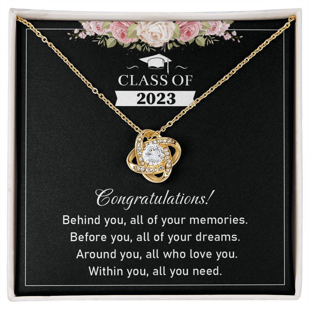 Personalized Graduation Necklace Gift With Gift Box