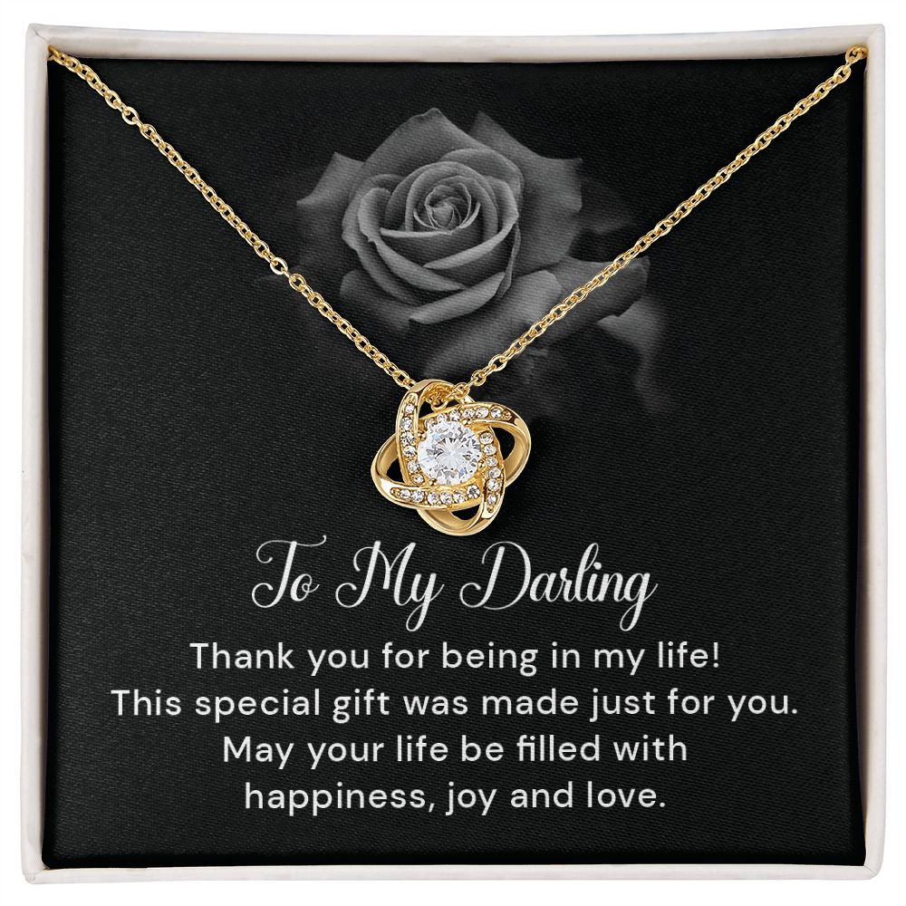 To My Darling Thank you for being in my life