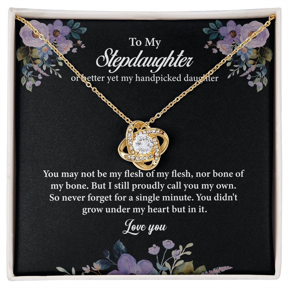 To My Stepdaughter or Better Yet My Handpicked Daughter So Never Forget For A Single  Minute