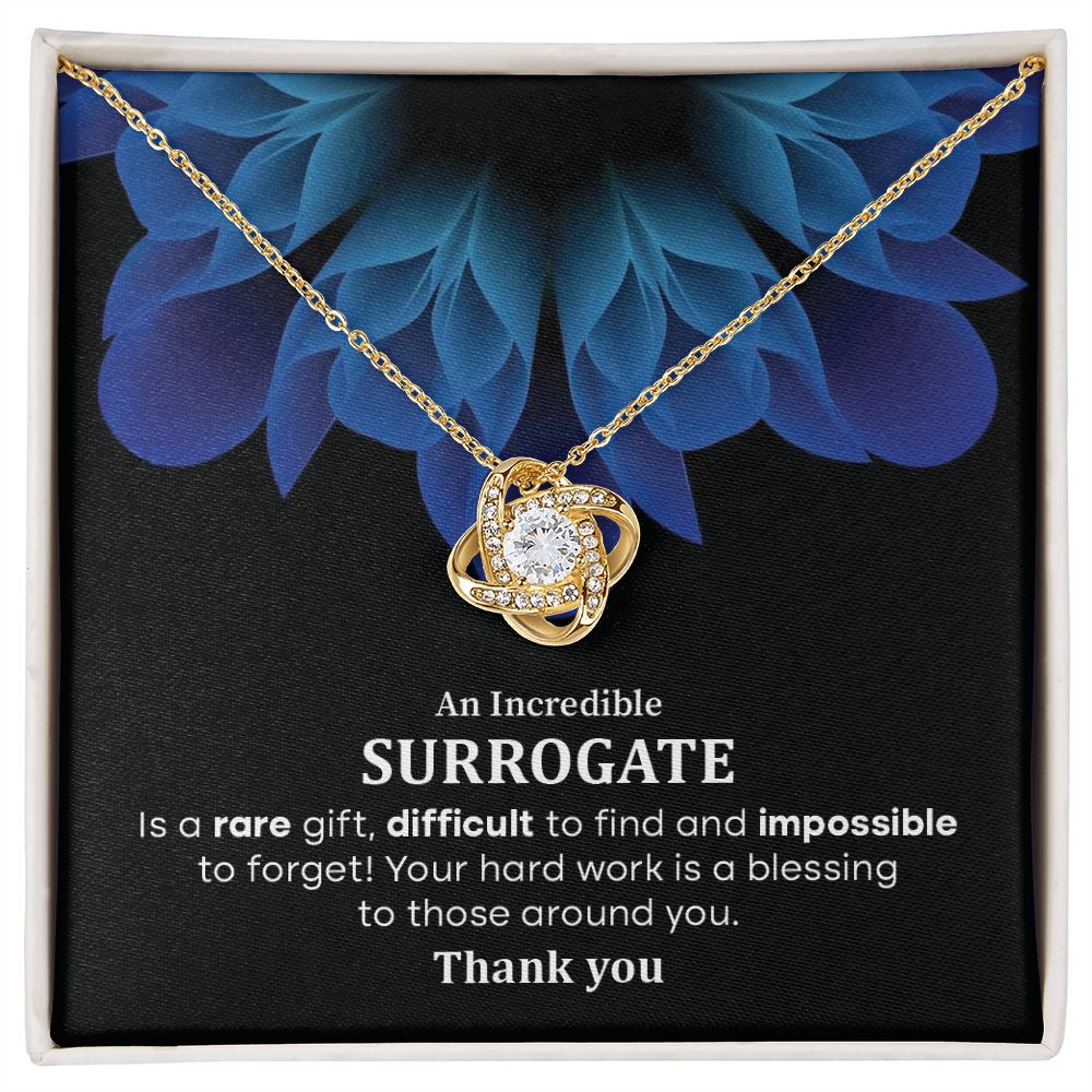 An Incredible Surrogate Impossible To Forget, Thank You