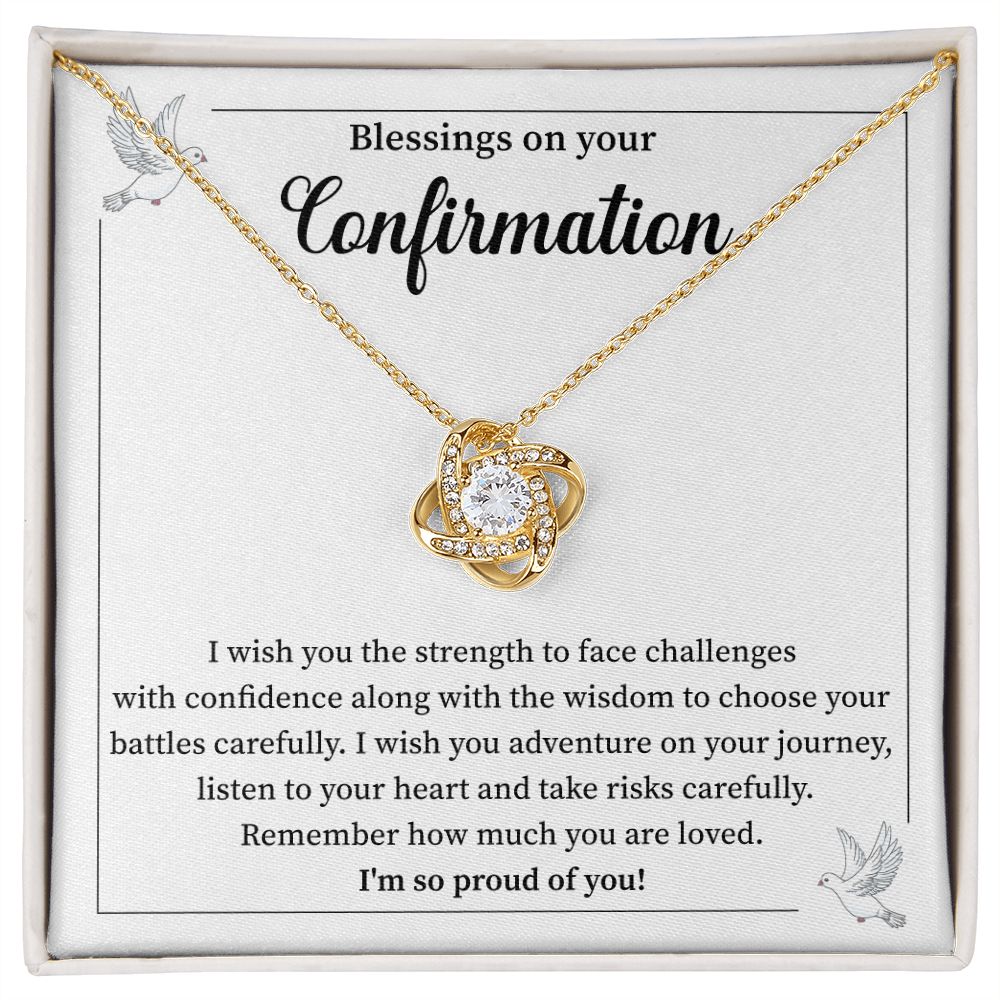 Blessings on Your Confirmation: A Meaningful Necklace to Cherish